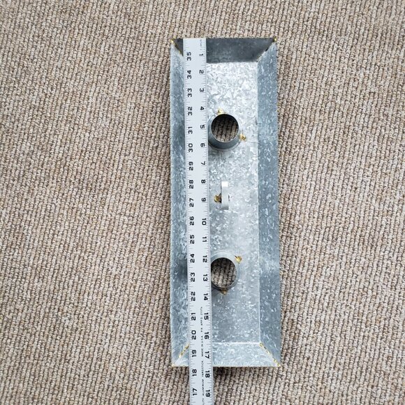 Galvanized Serving Tray Double Bottle Topper - Picture 8 of 9